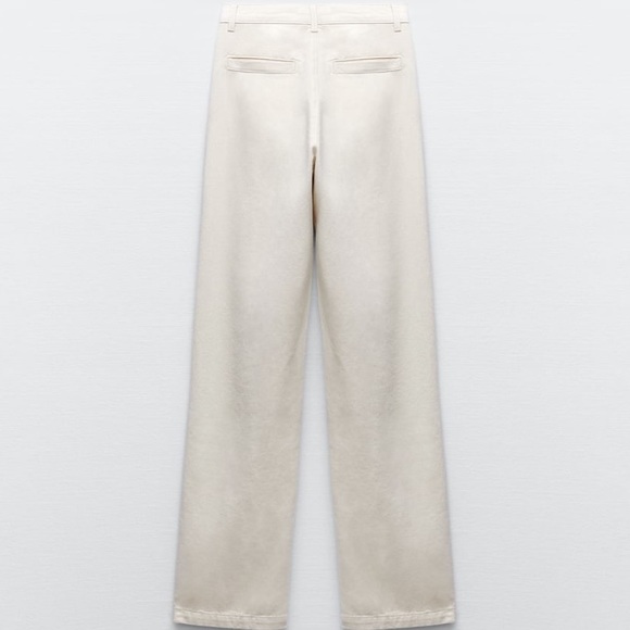 Zara High Rise Full Length Jeans - Picture 2 of 3